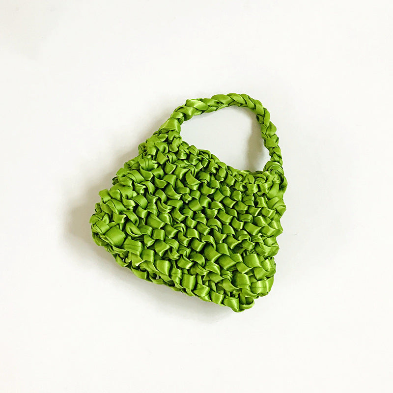 Hand woven bag crochet bag
